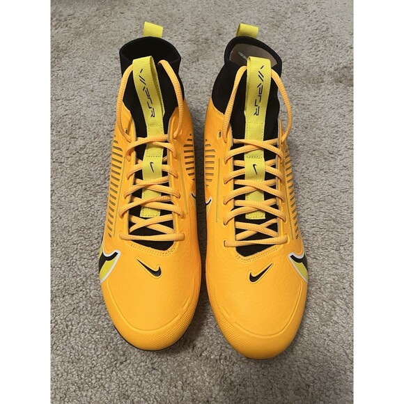 Nike Vapor Edge Pro 360 2 NRG Yellow/Black Football Cleats Mens size 13 main image 4